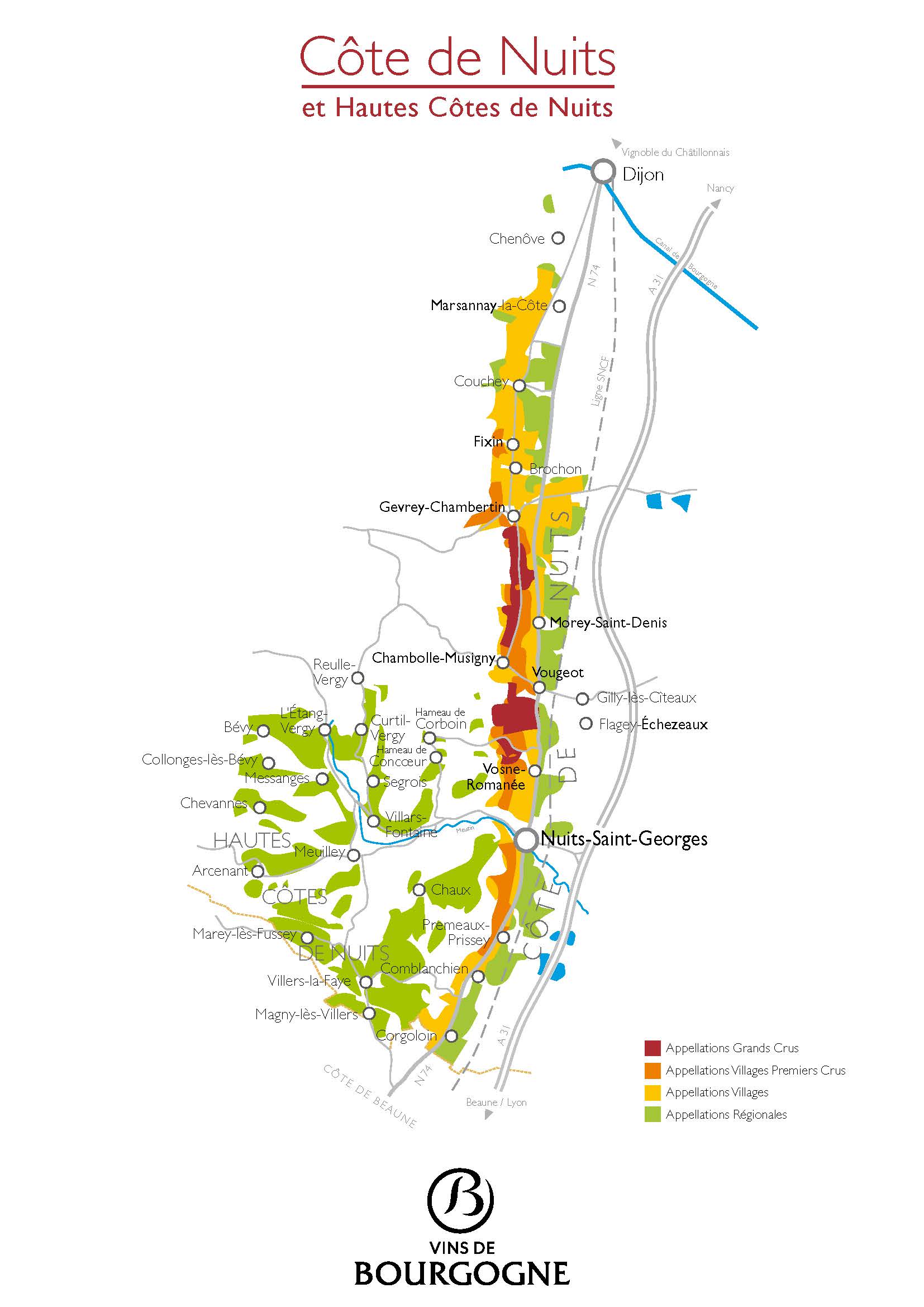 Vignoble De La Cote De Nuits Hautes-Côtes de Nuits - Domaine Cornu - Vins de Bourgogne
